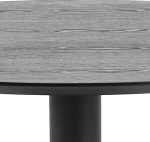 Okrúhly barový stôl Neesha 80 cm čierny