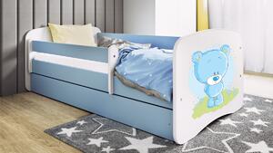 Kocot kids Detská posteľ Babydreams medvedík modrá