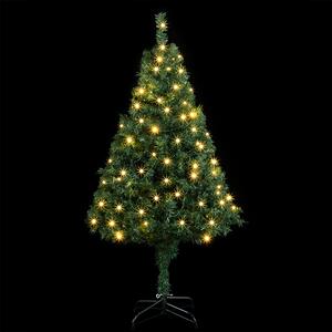 Umelý vianočný stromček s LED sviečkami - 120 cm