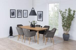 Jedálenský stôl Naiara 180 cm dub