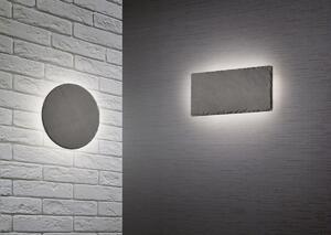 Trio 224210102 LED nástenné či stropné svietidlo Raven 1X9W | 1000L | 3000K | IP20 - 3 fázové stmievanie, nepriame svetlo, čierny kameň