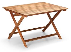 Záhradný stôl z akáciového dreva Essentials Natur, 88 x 114 cm