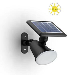 Philips 8720169265523 Outdoor solar Jivix solárne nástenné svietidlo LED 1,4W/150lm 2700K IP44 čierna