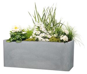 Scheurich Dlhý kvetináč Cube Box (60 cm, kamenistá sivá) (100349940)