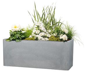 Scheurich Dlhý kvetináč Cube Box (60 cm, kamenistá sivá) (100349940)