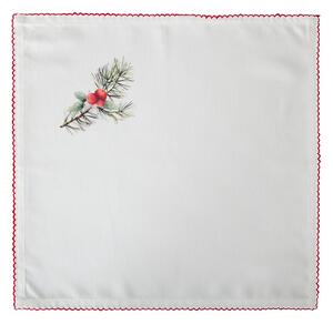 VIANOČNÉ PRESTIERANIE NA STÔL INES13 SADA 4 KS 40X40 CM VZOROVANÁ