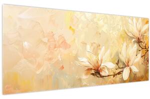 Obraz - Kvety (120x50 cm)