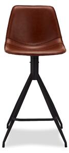 Dizajnová barová stolička Aeron, svetlohnedá