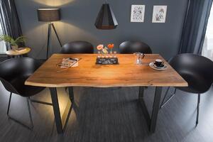 Dizajnový jedálenský stôl Massive 140 cm divá akácia