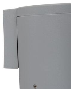 Nástenné svietidlo sivé IP55 vrátane 1 x GU10 3 stupňové stmievateľné - Franca