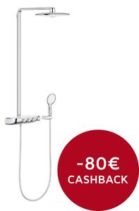 GROHE Rainshower System SmartControl DUO 360 - Sprchový systém s termostatom na stenu, biela/chróm 26250LS0