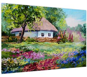 Obraz - Chalupa (90x60 cm)