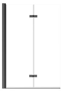 Besco Vaňová zástena LUMIX GUN METAL 100145 (100x145 cm | Transparent)