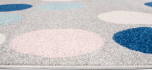 Modro-sivý bodkovaný koberec Royal Rozmer: 160x220 cm