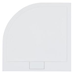 Besco Štvrťkruhová akrylátová sprchová vanička AXIM HR 80x80 (90x90) UltraSlim BESCO-Rozmery: 80x80