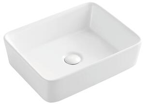 Hydroland Keramické umývadlo na dosku Enea 47,5x37 cm, biele