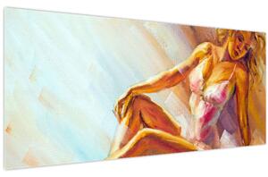 Obraz - Tanečnica (120x50 cm)