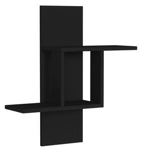 Kalune Design Nástenná polica MILL antracit