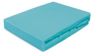 DETSKÉ JERSEY PRESTIERADLO 010 80X160 CM TYRKYSOVÉ