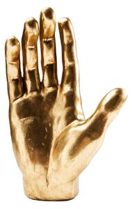 Mano Gold dekorácia ruka zlatá