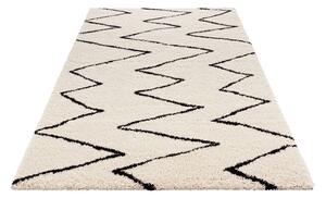 Béžovo-čierny koberec Mint Rugs Jara, 120 x 170 cm