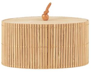 Bambusový úložný box Oval