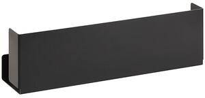 Bemeta Design LIVING: Polička, 400 mm, vysoká, nerez, čierna - 101502420