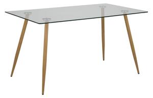 Jedálenský stôl Nayeli 140 cm sklo II