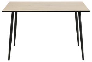 Jedálenský stôl Nayeli 120 cm divoký dub biely