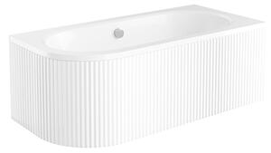 Besco Krycí panel k asymetrickej vani Avita Ryfle P 150x75 (160x75, 170x75, 180x80), biely BESCO-Rozmery: 170x75