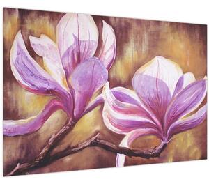 Obraz - Kvety magnólie (90x60 cm)