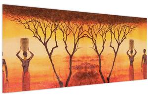 Obraz - Africká savana (120x50 cm)