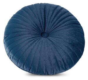 DEKORAČNÝ VANKÚŠ VELVET68 (FI) 40 CM TMAVOMODRÁ