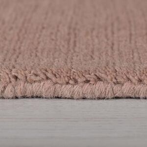 Ružový vlnený koberec Flair Rugs Siena, 160 x 230 cm