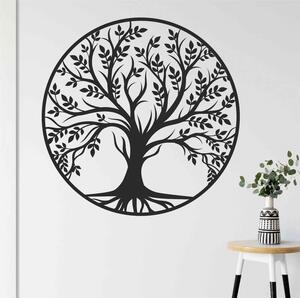 INSPIO-výroba darčekov a dekorácií - Dekorácia na stenu do obývačky, nálepka drevený strom života