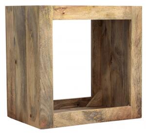 Odkladací stolík Hina 50x50x35 z mangového dreva