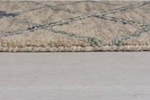 Sivý vlnený koberec Flair Rugs Diego, 200 x 290 cm