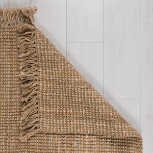 Ručne tkaný jutový behúň v prírodnej farbe 60x150 cm Jute Boucle – Flair Rugs