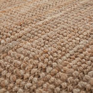 Hnedý jutový koberec Flair Rugs Jute, 160 x 230 cm