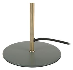 Zelená stolová lampa s detailmi v zlatej farbe Leitmotiv Bonnet