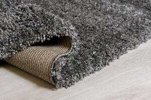 Tmavosivý koberec Flair Rugs Sparks, 80 x 150 cm
