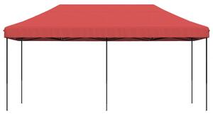 Skladací pop-up párty stan burgundský 580x292x315 cm