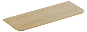 Comad Nábytková horná doska Ovalia Cremona 120 cm, dub cremona