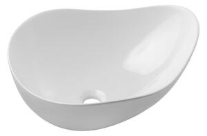 Comad Keramické umývadlo na dosku CLOUD FREE WHITE, biela