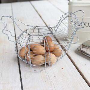 Drôtený košík na vajíčka Wire Chicken