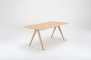 Jedálenský stôl z dubového dreva Gazzda Ava, 180 x 90 cm
