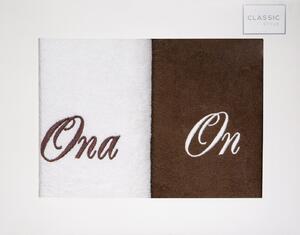FROTÉ UTERÁK ONA ON SADA 2 KS 70X140 CM VIACFAREBNÁ