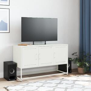 TV skrinka biela 100,5x39x60,5 cm oceľ