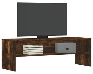 TV skrinka dymový dub 120x40x40 cm kompozitné drevo