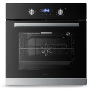 Klarstein Verosteel vstavaná rúra | 60 cm | 67 l | Energetická trieda A | 3220 W | Strieborná